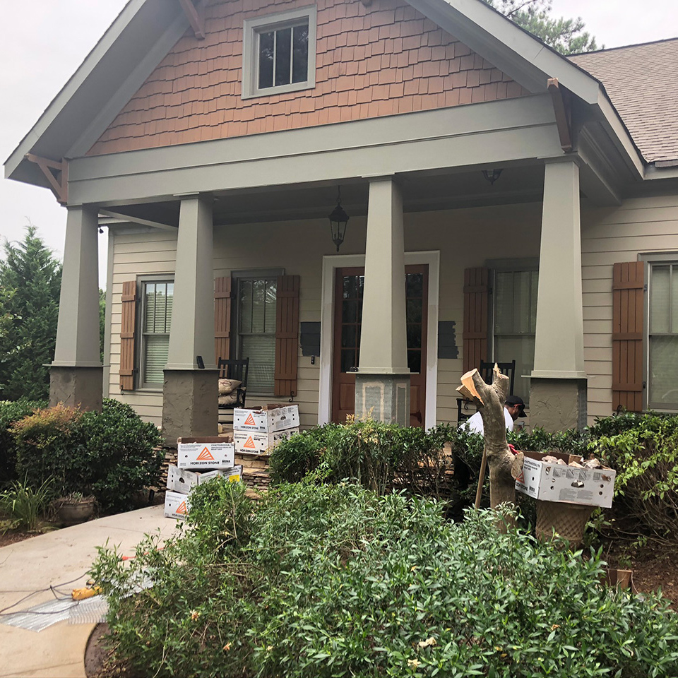Tyrone, GA home before remodeling
